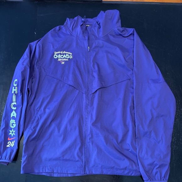 Nike Men's 2024 Chicago Marathon Impossibly Light Windrunner Jacket 3XL - Picture 1 of 7